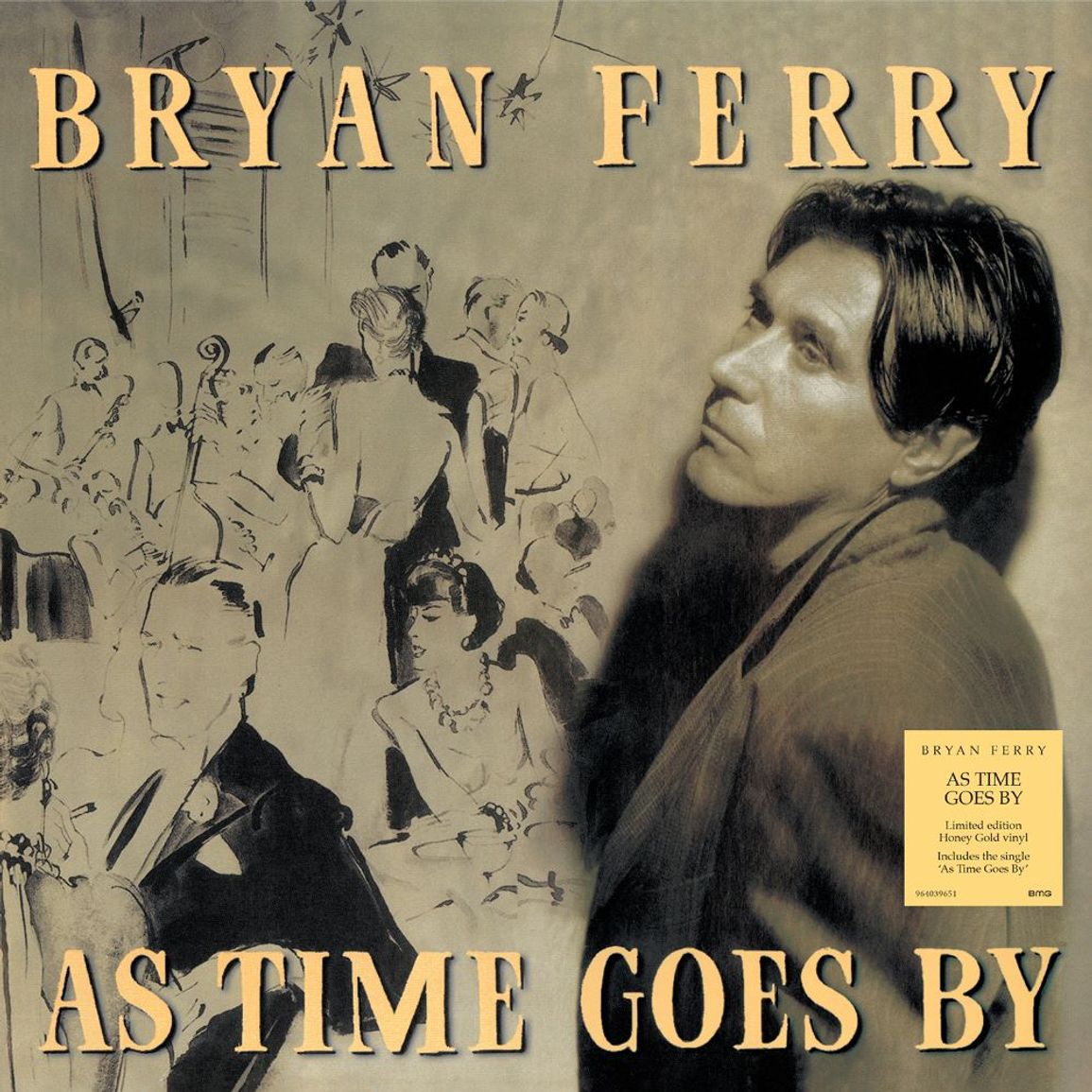Vinyl Bryan Ferry - As Time Goes By (Honey Gold Vinyl)