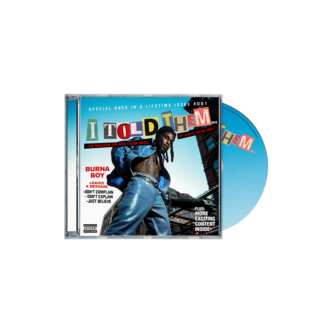 CD Burna Boy - I Told Them...