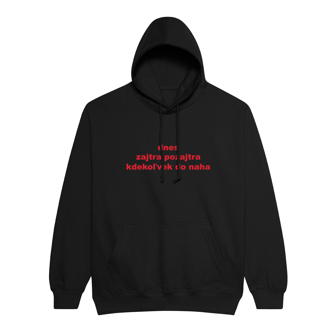Mikina Call Dominika - Všade a stále, unisex,Black,3XL