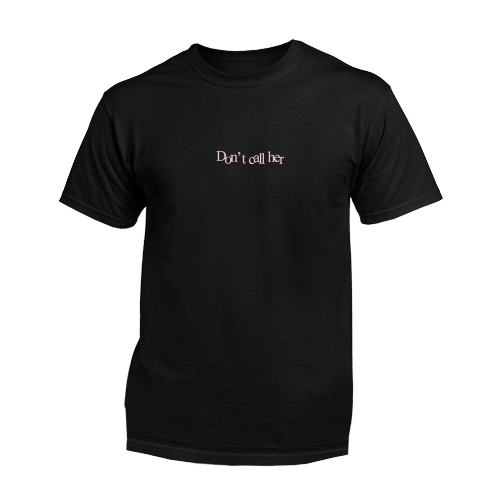 Tričko Call Dominika - Don't call her, Unisex,Čierna,3XL