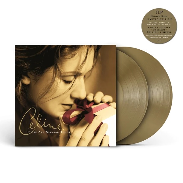 Vinyl Celine Dion - These Are Special Times (Gold Vinyl)