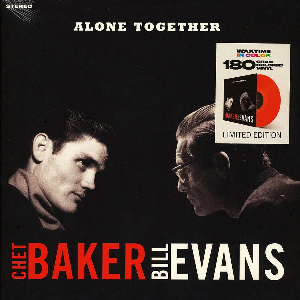Vinyl Chet Baker - Chet Baker, Bill Evans - Alone Together (Red Vinyl)
