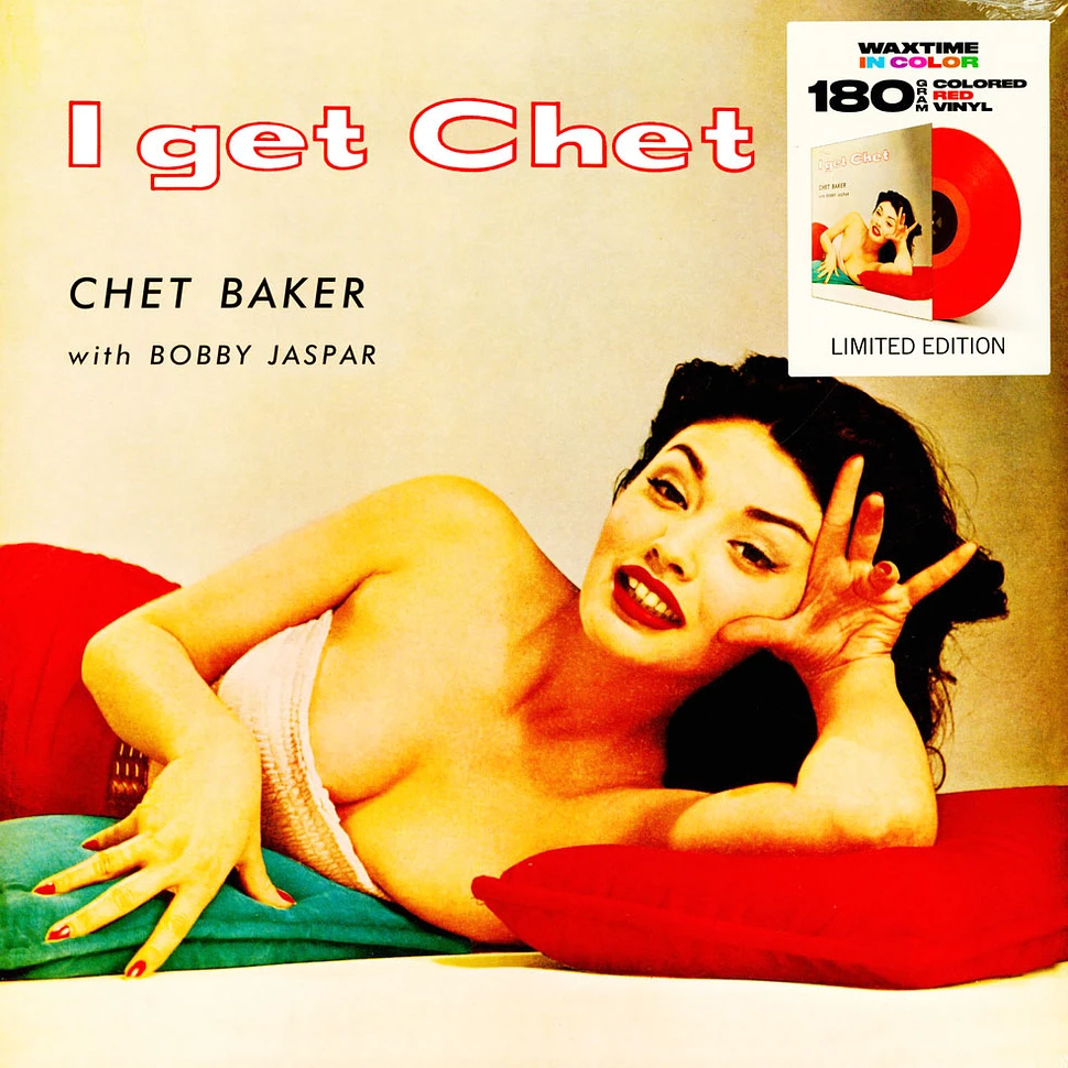 Vinyl Chet Baker - Chet Baker with Bobby Jaspar - I Get Chet... (Red Vinyl)