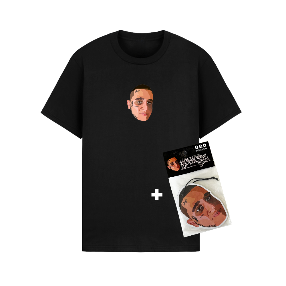 Tričko Chico - Chicoslav, Unisex,Čierna,3XL