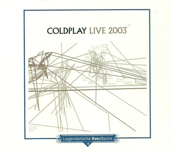 CD Coldplay - Live 2003