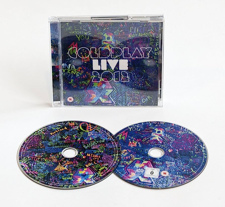 CD Coldplay - Live 2012