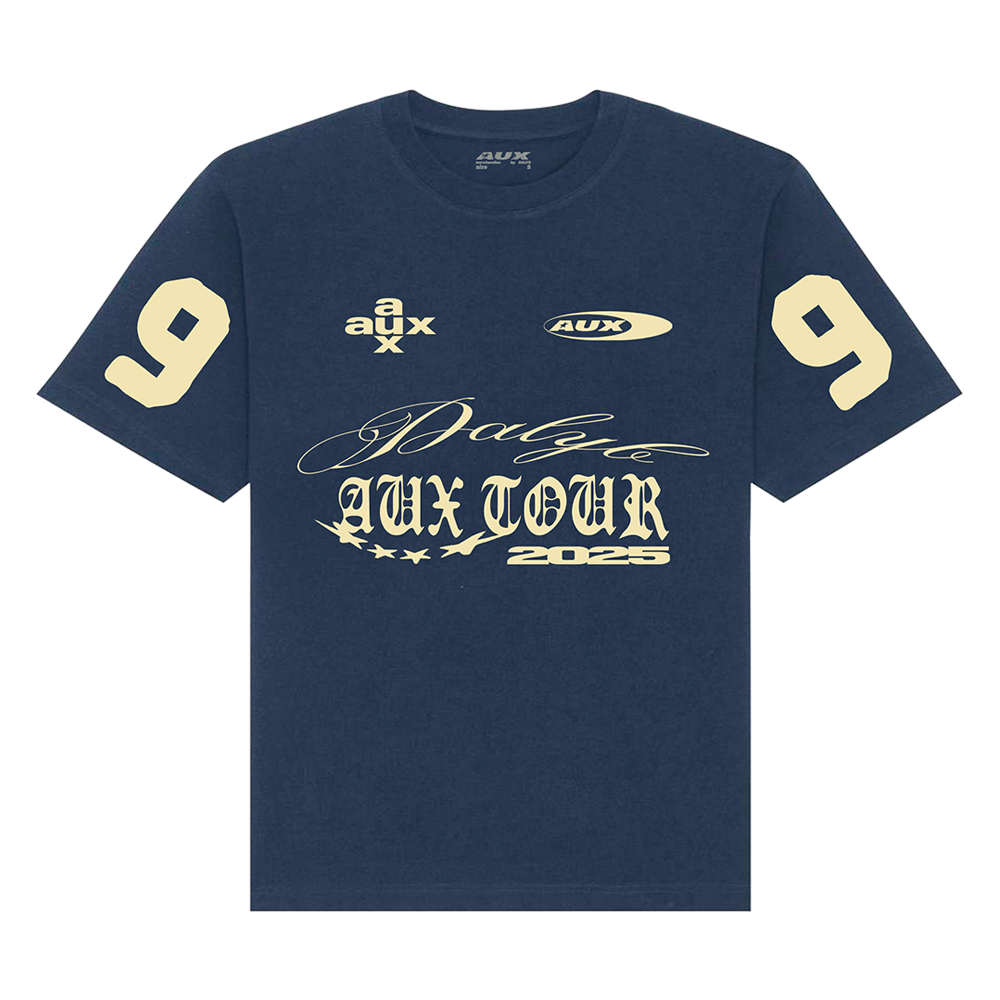 Tričko Dalyb - AUX TOUR TEE, Unisex,Navy,XXL