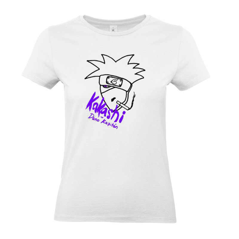 Tričko Dano Kapitán - Kakashi, Žena,Biela,XL