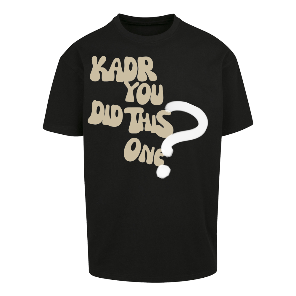 Tričko DJ Kadr - “Kadr you did this one?” Bridge, Muž,Čierna,4XL