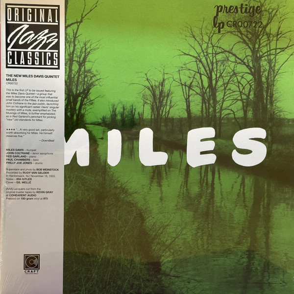 Vinyl Miles Davis - The New Miles Davis Quintet - Miles (Mono VInyl)