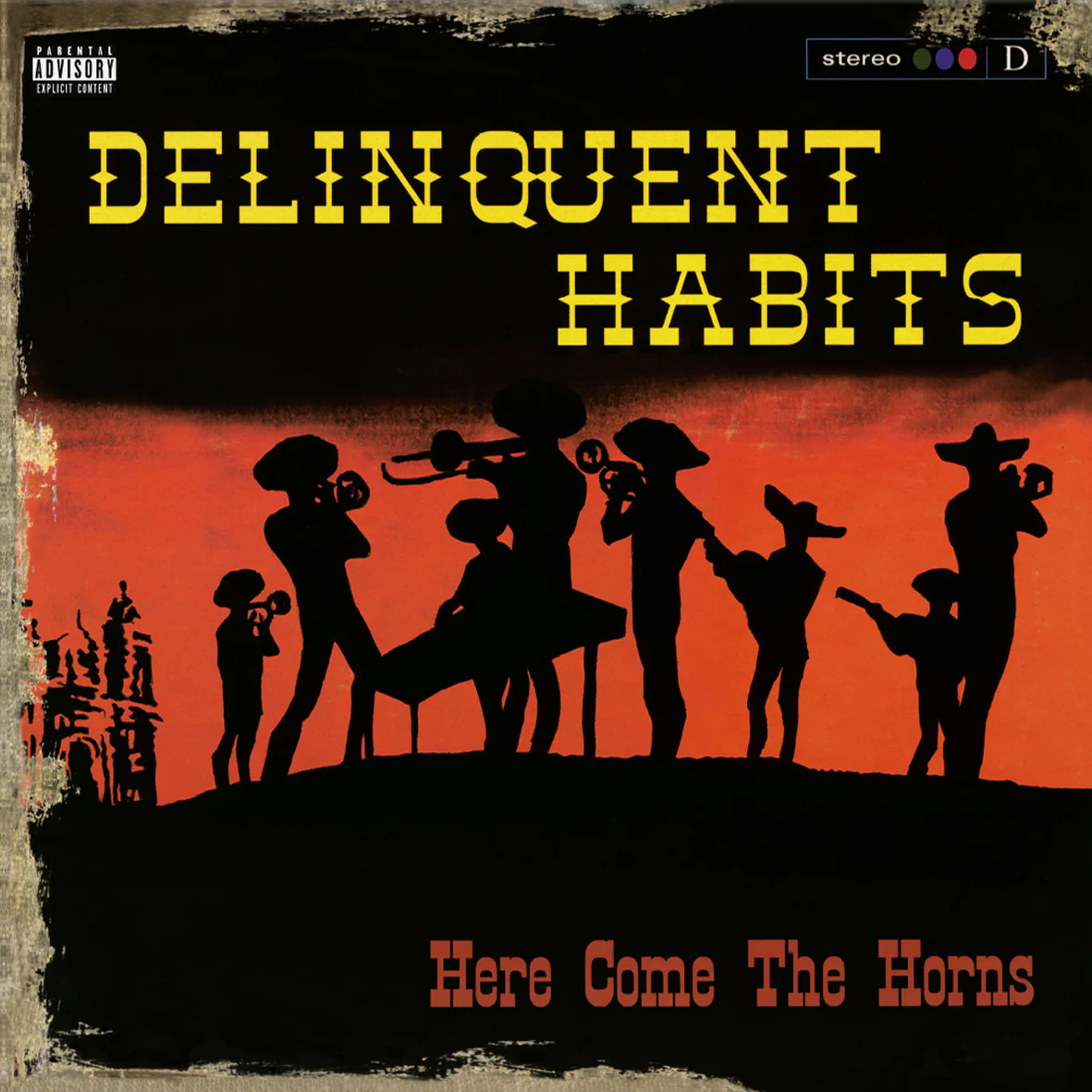 Vinyl Delinquent Habits - Here Comes The Horns (Red Vinyl)