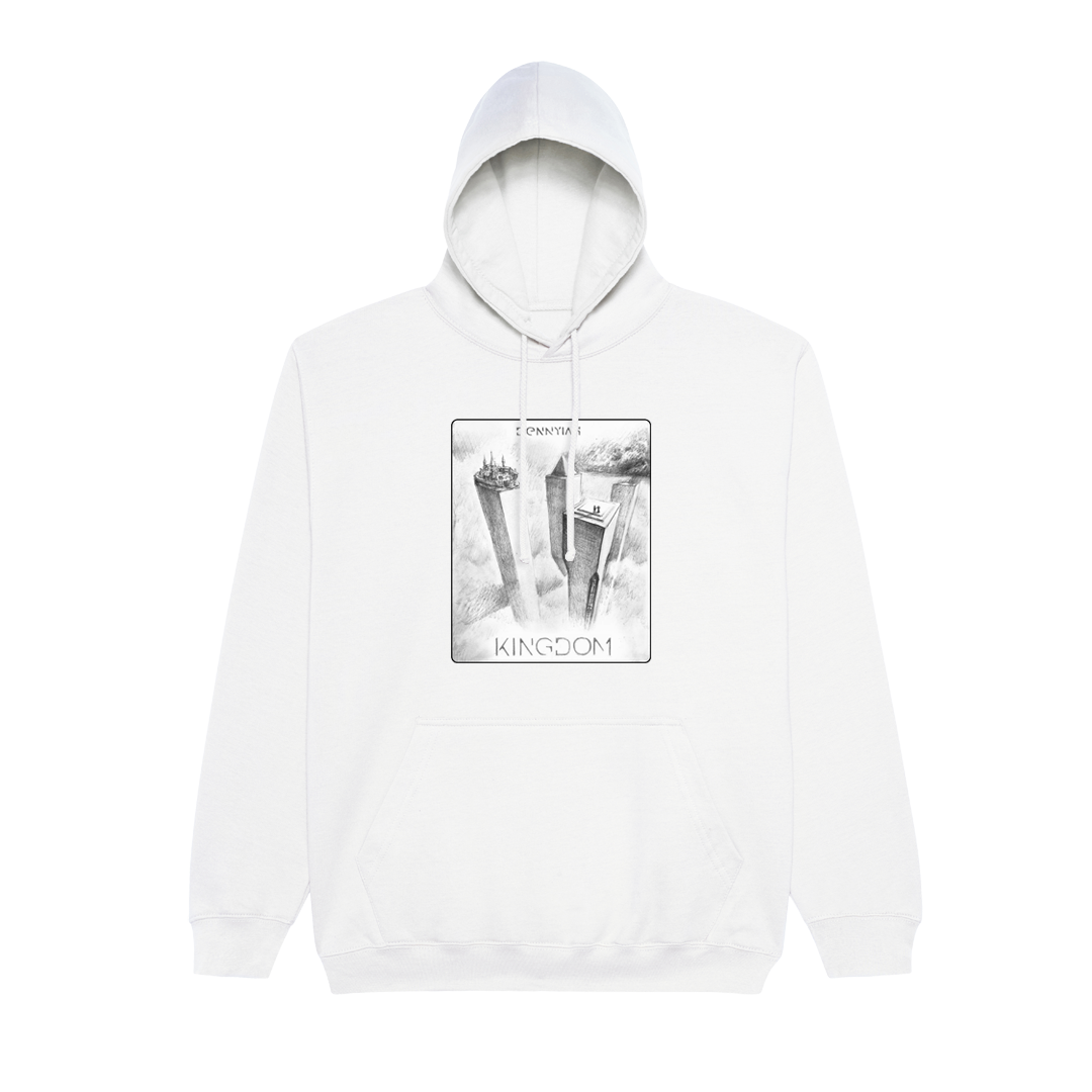 Mikina DENNYIAH - Kingdom, Muž,Biela,4XL