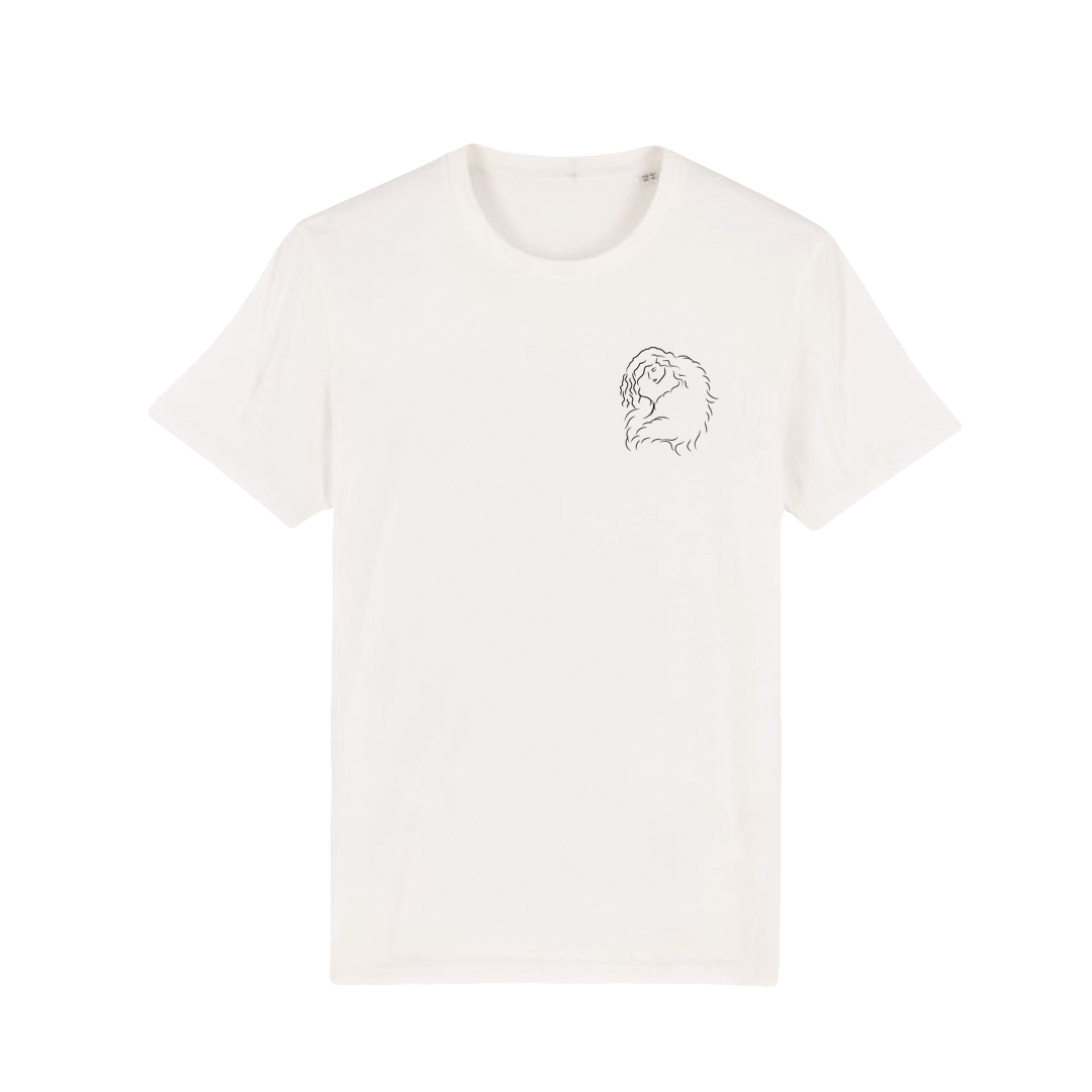 Tričko DENNYIAH - Kresba, Muž,Off White,3XL