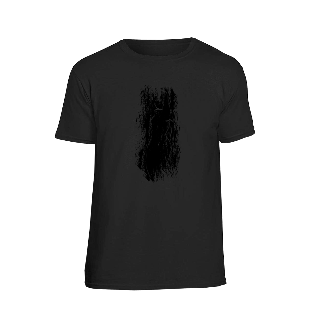 Tričko Denny Veselý - #neviditeľná, Unisex,Čierna,XXL