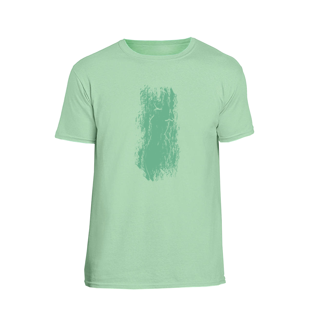 Tričko Denny Veselý - #neviditeľná, Unisex,Mint,L