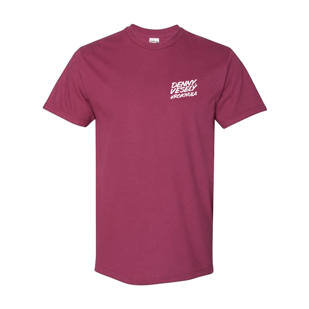 Tričko Denny Veselý - Rok Nula, unisex,Svetlá Fialová,3XL