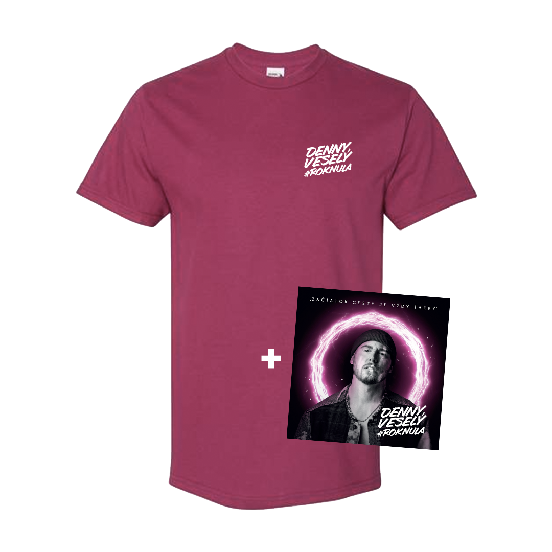 Balík Denny Veselý - CD + Tričko Rok Nula