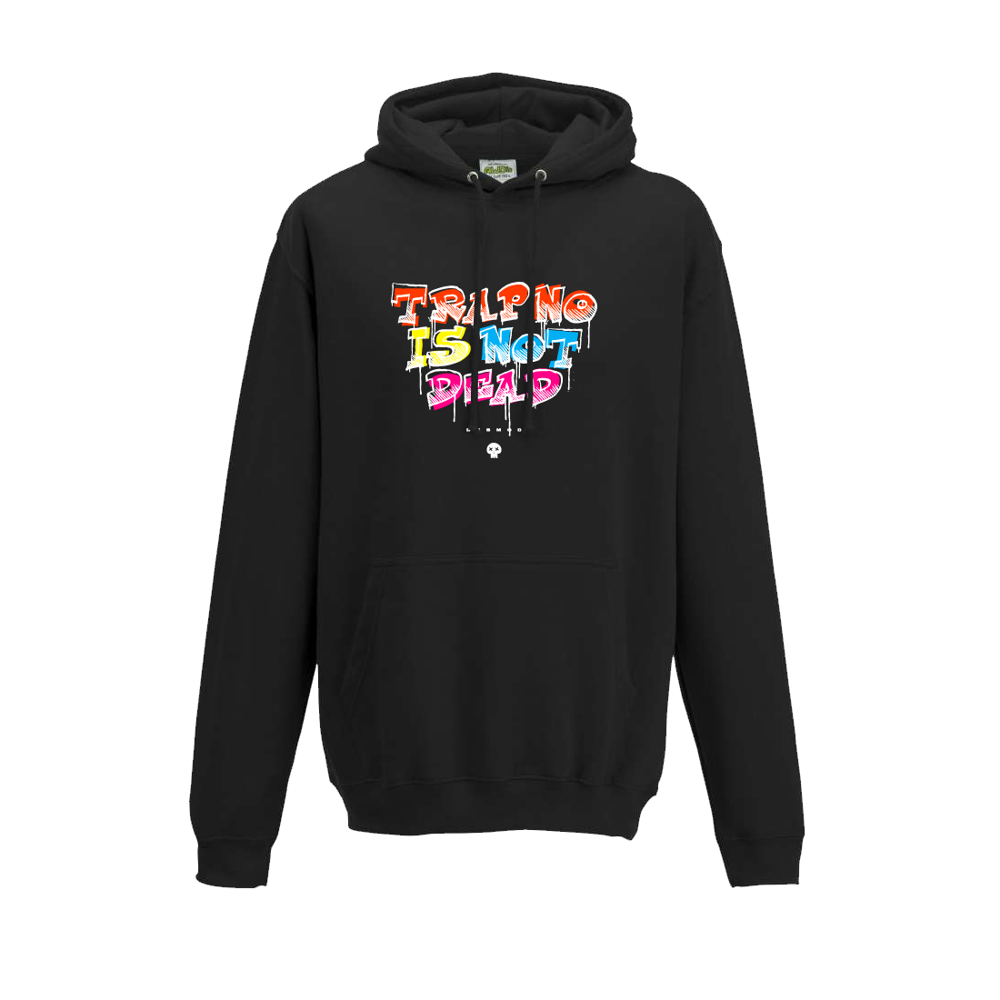 Mikina Desmod - Trapno Is Not Dead, Unisex,Black,3XL
