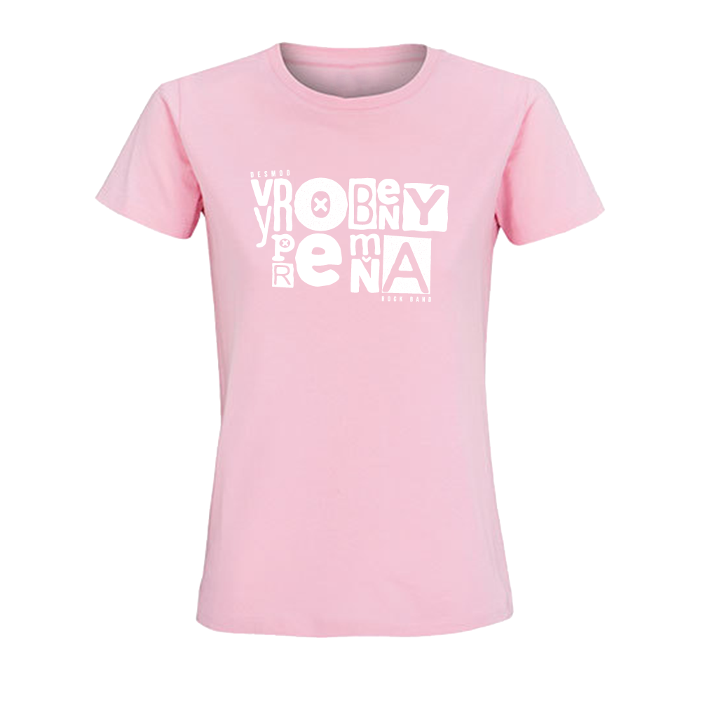Tričko Desmod - Vyrobený pre mňa, Žena,Candy ružová,XXL