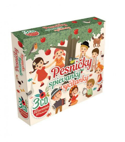 CD Výberovka - Pesničky, Spievanky, Vyčítanky (CD BOX)