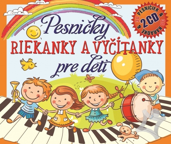 CD Detské - Pesničky, riekanky a vyčítanky pre deti