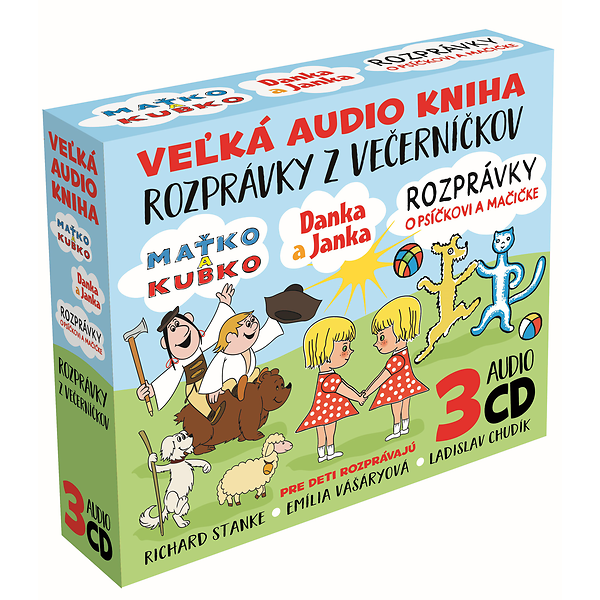 CD Detské - Rozprávky z večerníčkov (Veľká audio kniha)