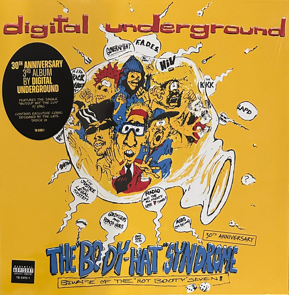 Vinyl Digital Underground - The "Body-Hat" Syndrome (Yellow Vinyl)