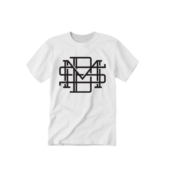 Tričko DMS - DMS Logo, Unisex,Biela,3XL