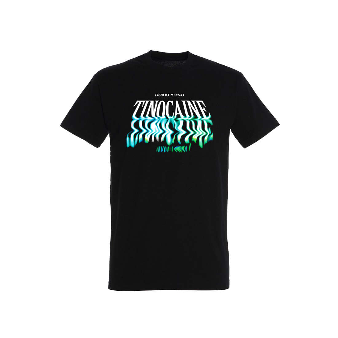 Tričko Dokkeytino - Tinocaine, Unisex,Čierna,3XL