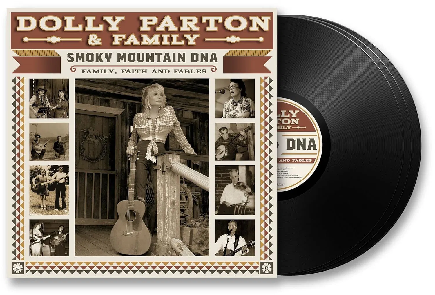 Vinyl Dolly Parton - Smoky Mountain DNA: Family, Faith And Fables