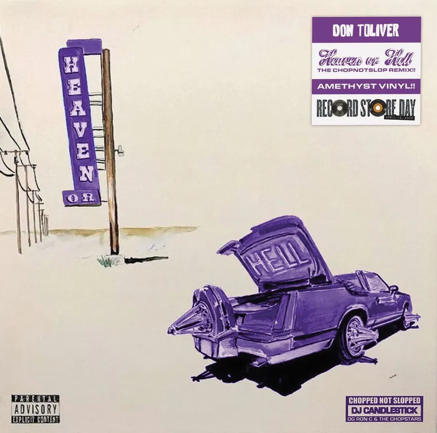 Vinyl Don Toliver - Heaven Or Hell (Purple Vinyl)