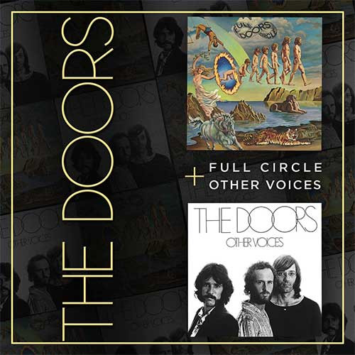 CD The Doors - Full Circle + Other Voices (Box Set, Misprint)