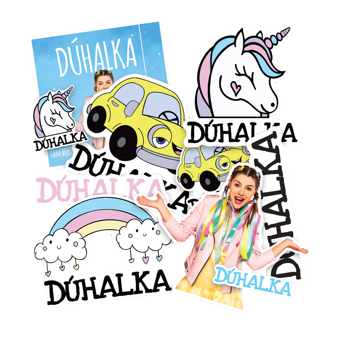 Nálepky Dúhalka - Dúhalka
