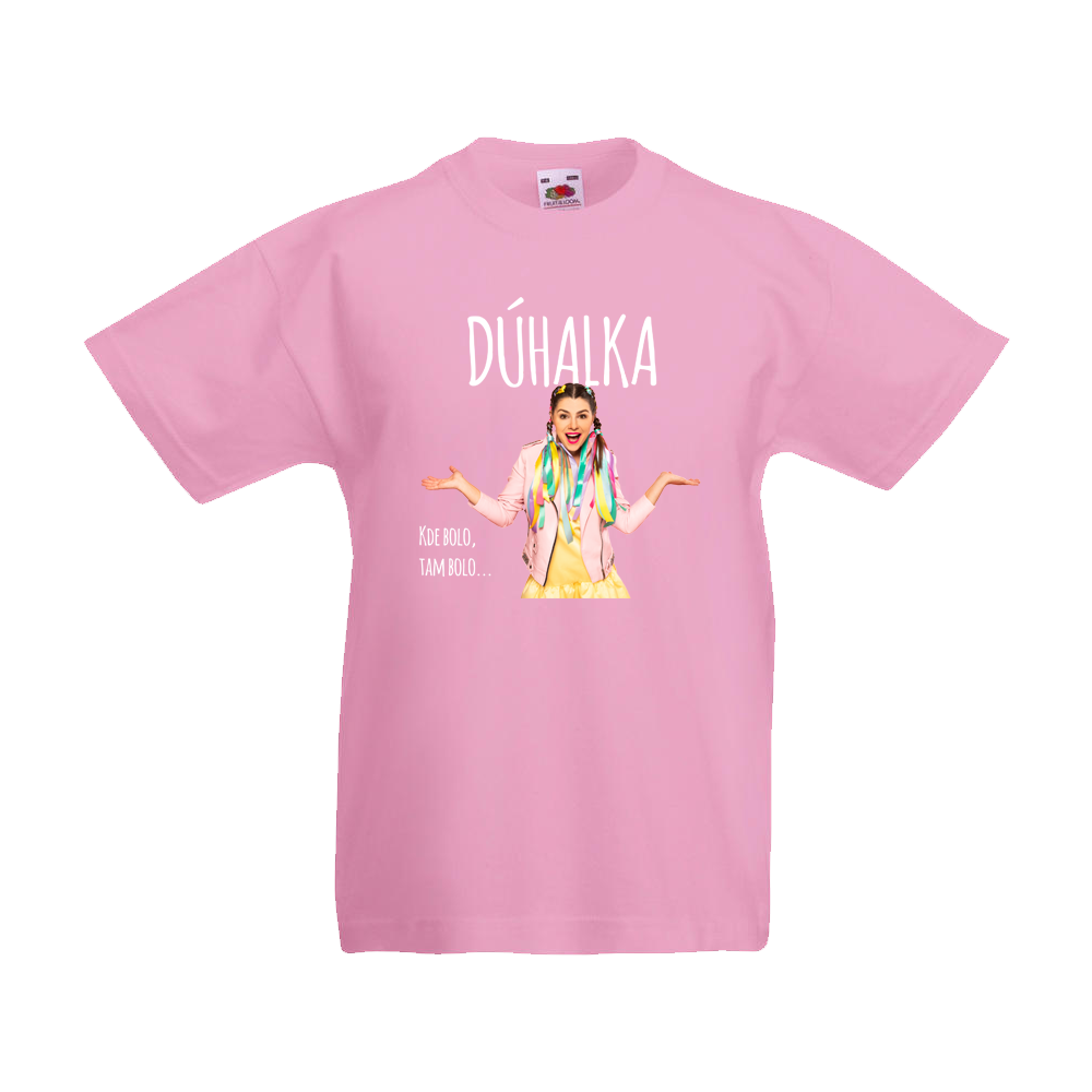 Tričko Dúhalka - Dúhalka, Dieťa,Baby Pink,128