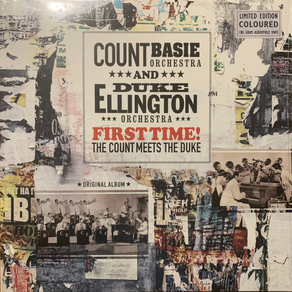 Vinyl Duke Ellington - First Time! The Count Meets The Duke (Orange Marble Vinyl)