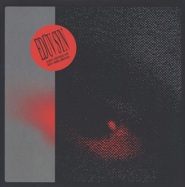 Vinyl Edúv Syn - Mám červené oči lebo stále plačem (White/Red Splatter)
