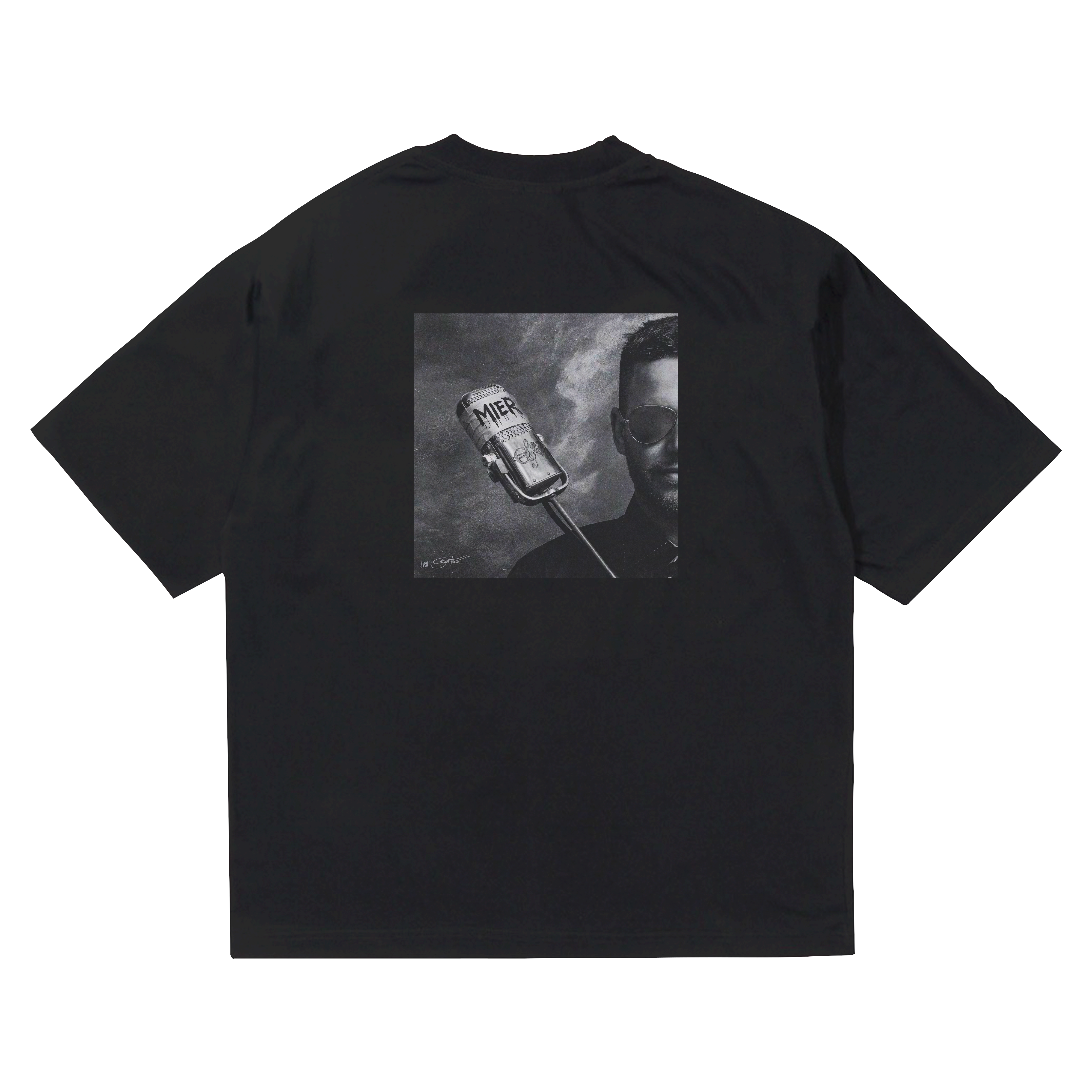 Tričko Ego - Mier Cover Tee, Muž,Čierna,3XL