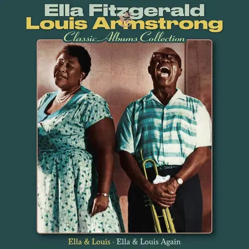 Vinyl Ella Fitzgerald - Ella Fitzgerald & Louis Armstrong - Classic Albums Collection (Solid Turquise Edition)