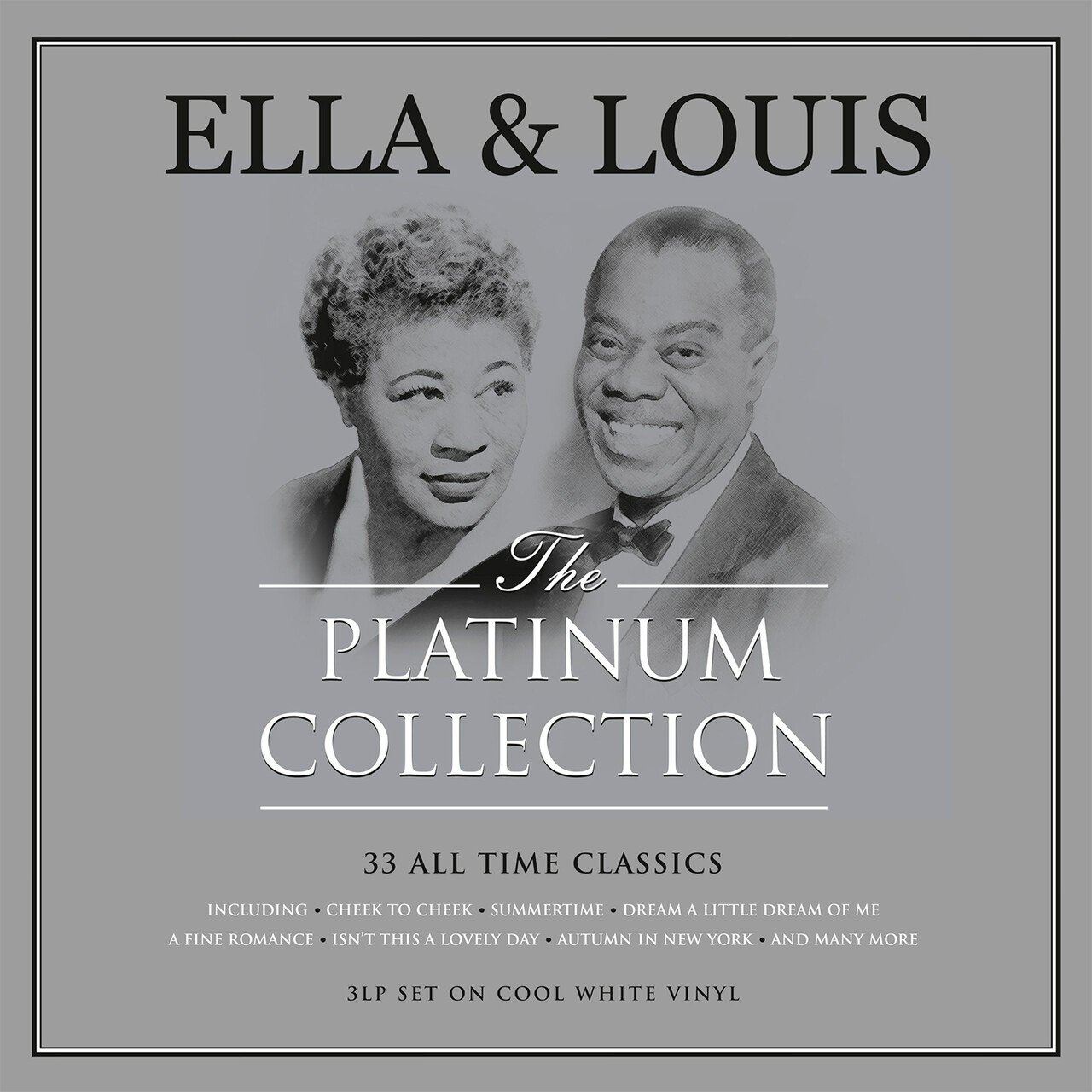 Vinyl Ella Fitzgerald - & Louis Armstrong - The Platinum Collection (White Vinyl)