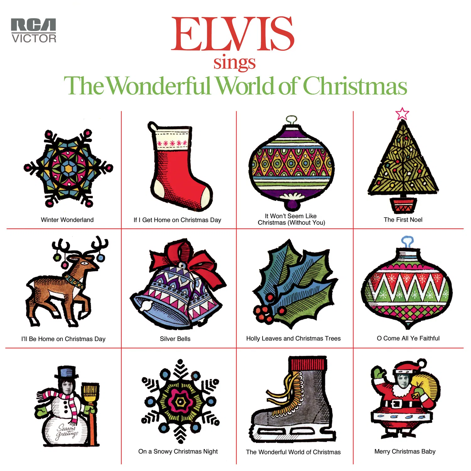 Vinyl Elvis Presley - Elvis Sings The Wonderful World Of Christmas
