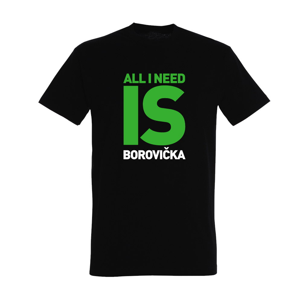 Tričko Emily - #CitimVonuLesa, unisex,Čierna,3XL