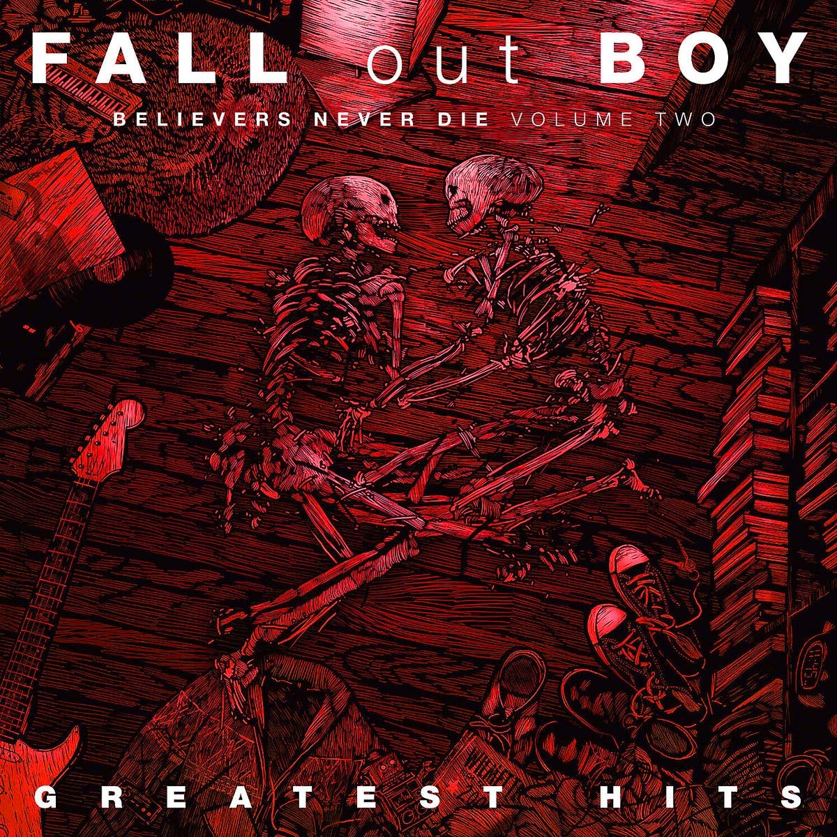 CD Fall Out Boy - BELIEVERS NEVER DIE VOL.2