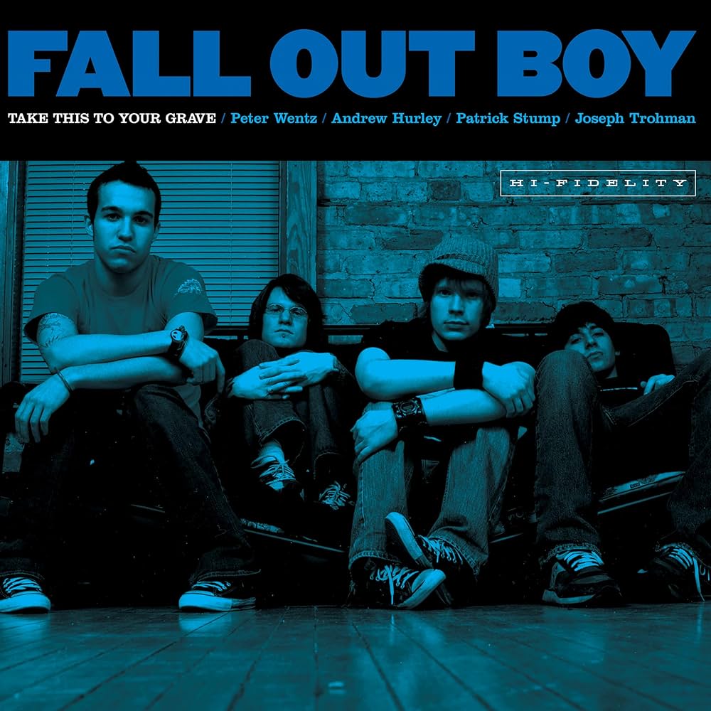 Vinyl Fall Out Boy - Take This To Your Grave (20th Anniversary Edition) (Blue Vinyl)