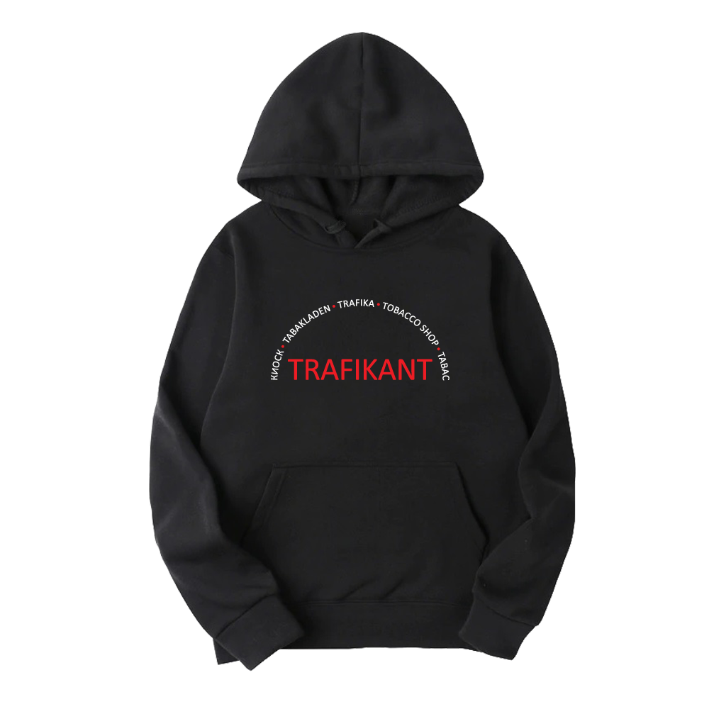Mikina Freescoot - Trafikant, Unisex,Black,3XL