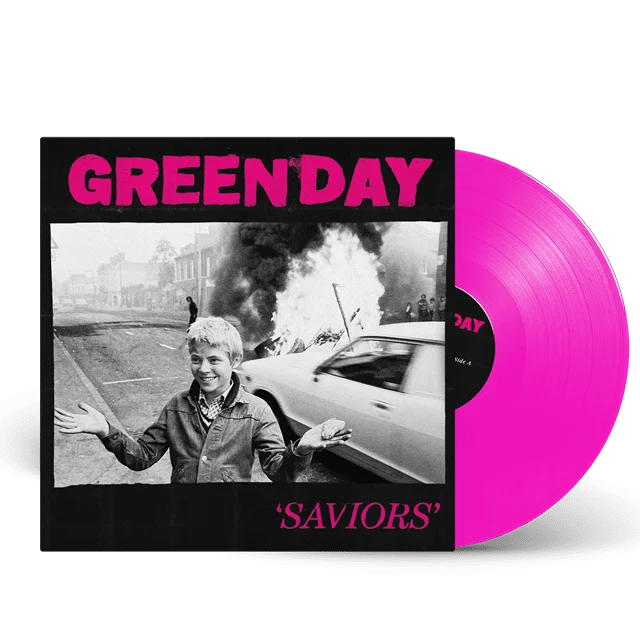 Vinyl Green Day - Saviors (iMusic Exclusive) (Neon Pink Vinyl)