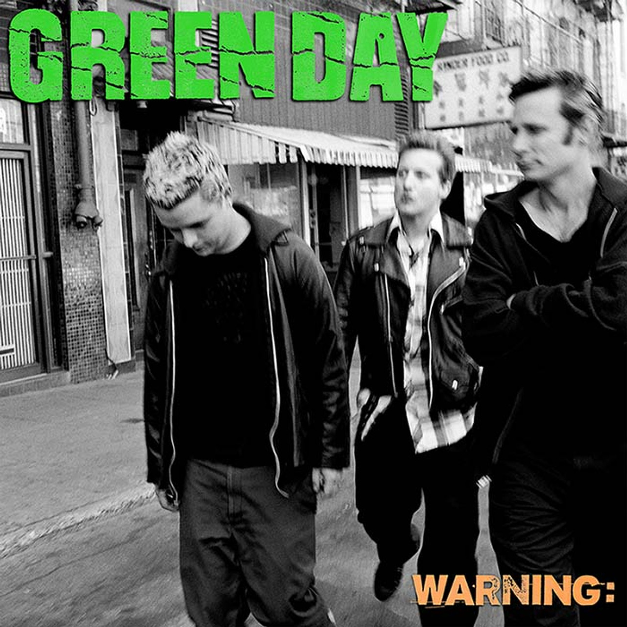 Vinyl Green Day - Warning (25th Anniversary Edition) (Neon Orange Vinyl)
