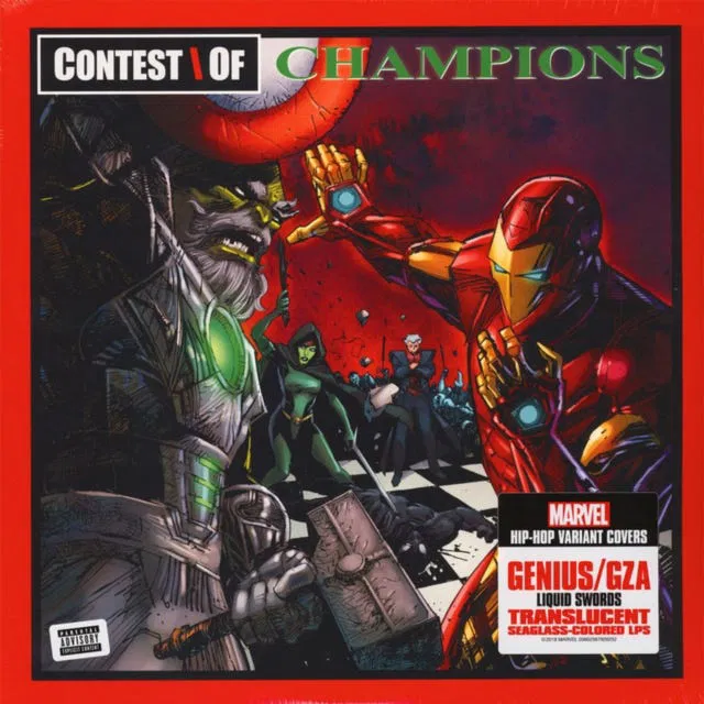 Vinyl GZA - Liquid Swords (Special Edition) (Transparent Seaglass Vinyl)