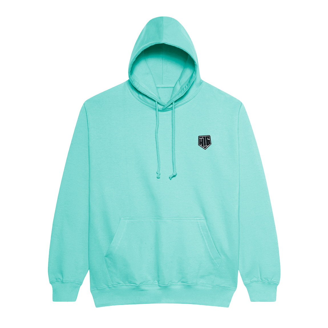 Mikina H16 - Logo Hoodie, Muž,Pepermint,3XL