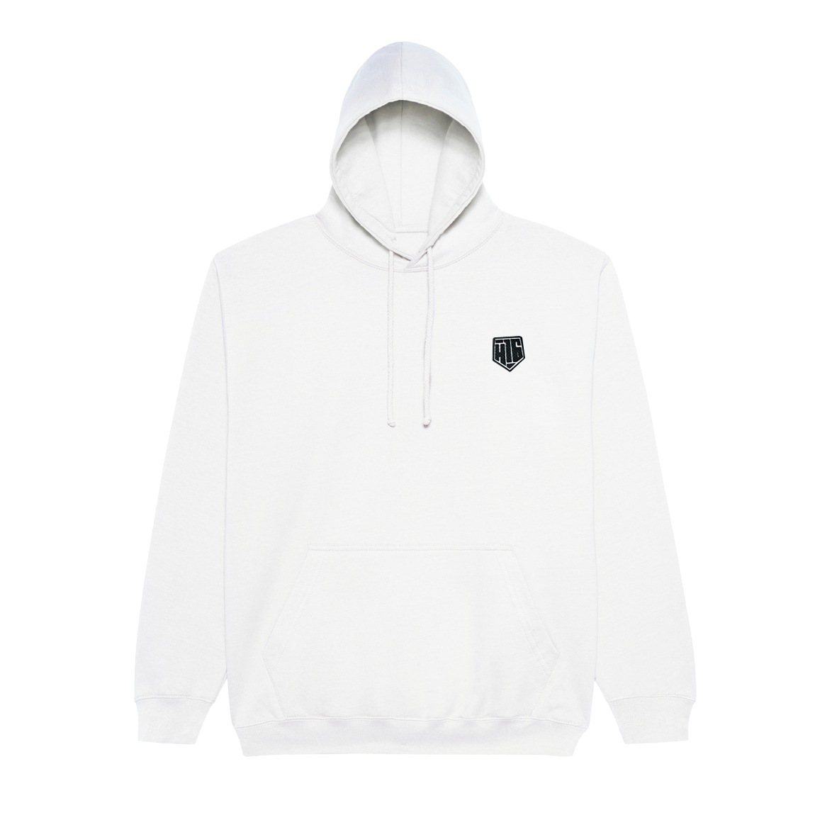 Mikina H16 - Logo Hoodie, Muž,Biela,3XL