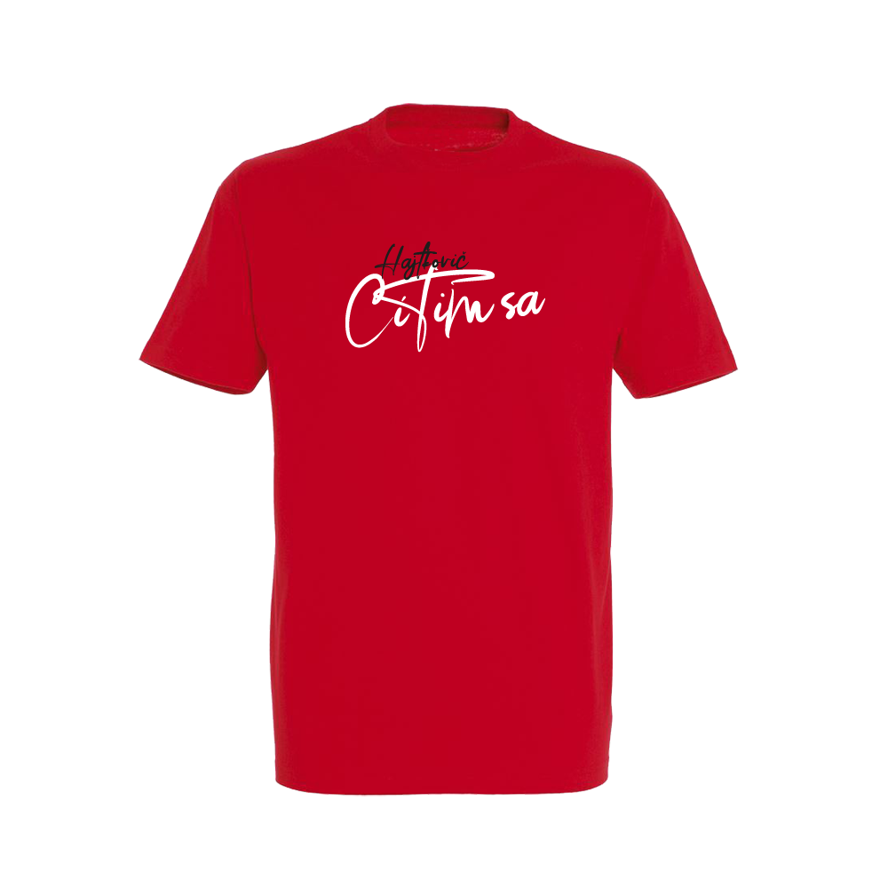 Tričko Hajtkovič - Cítim sa, Muž,Červená,M
